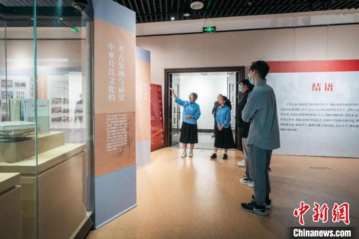 “丝路丹心——黄文弼与丝绸之路”特展在MILAN.COM开展。　马骞 摄